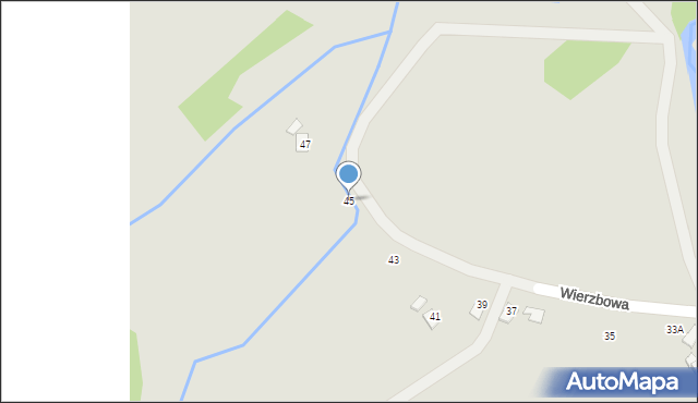 Jedlicze, Wierzbowa, 45, mapa Jedlicze