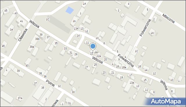 Jelcz-Laskowice, Witosa Wincentego, 22, mapa Jelcz-Laskowice
