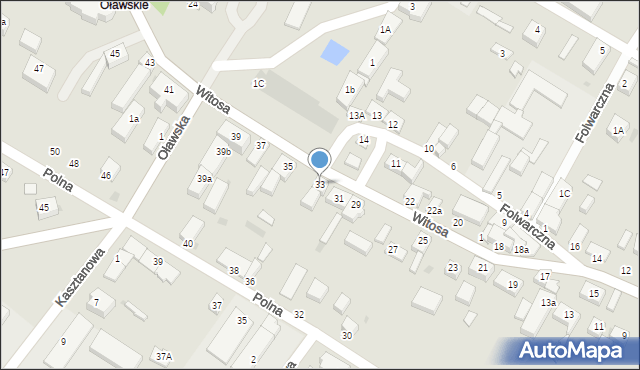 Jelcz-Laskowice, Witosa Wincentego, 33, mapa Jelcz-Laskowice