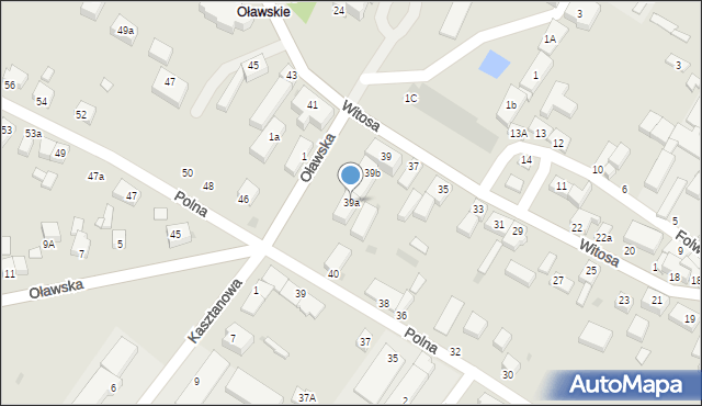 Jelcz-Laskowice, Witosa Wincentego, 39a, mapa Jelcz-Laskowice