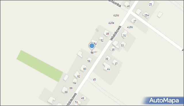 Jerzmanowice, Widokowa, 56, mapa Jerzmanowice