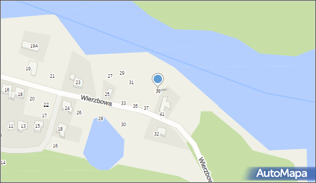 Jerzykowo, Wierzbowa, 39, mapa Jerzykowo