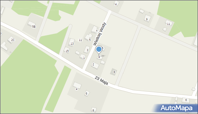 Juliszew, Wielkiej Wody, 4, mapa Juliszew