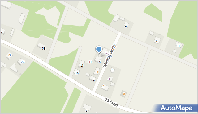 Juliszew, Wielkiej Wody, 9, mapa Juliszew