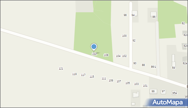 Jurowce, Wiejska, 112, mapa Jurowce