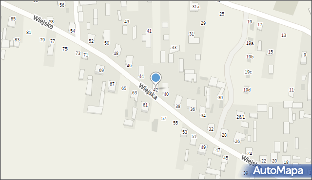 Jurowce, Wiejska, 42, mapa Jurowce