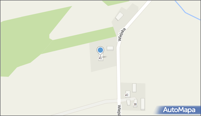 Kaczenice, Wiejska, 41, mapa Kaczenice