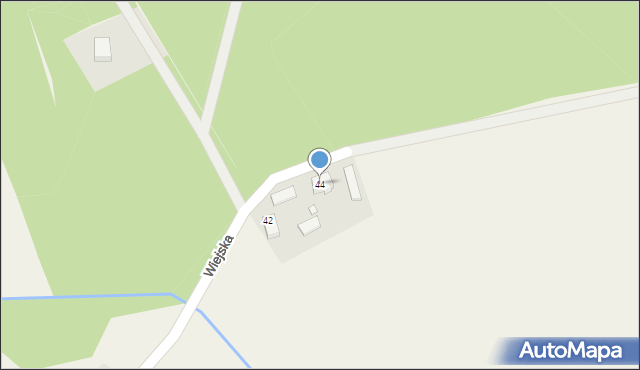 Kaczenice, Wiejska, 44, mapa Kaczenice