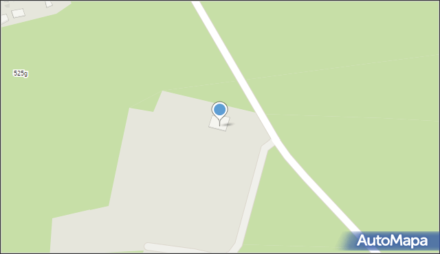 Kaczory, Widokowa, 1, mapa Kaczory