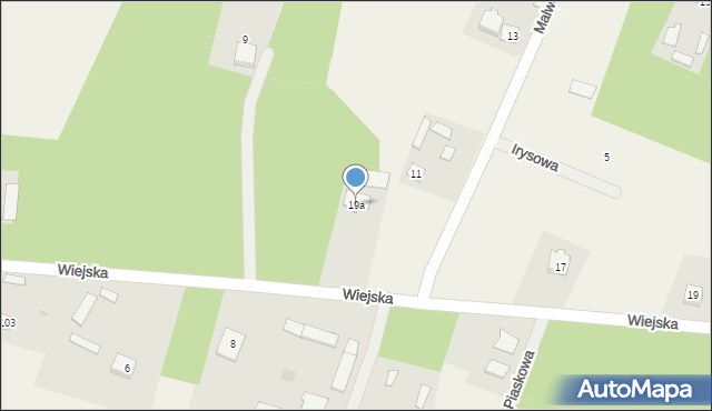 Kadzidło, Wiejska, 19a, mapa Kadzidło