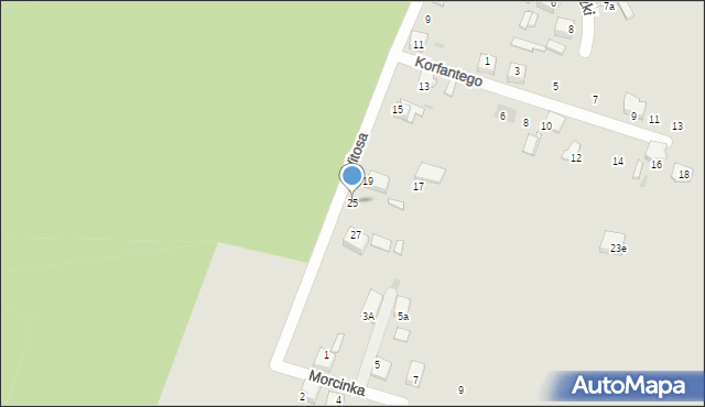 Kalety, Witosa Wincentego, 25, mapa Kalety