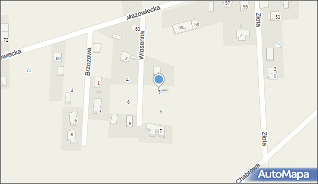Karpin, Wiosenna, 3, mapa Karpin
