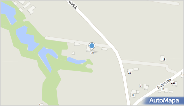 Kęty, Widok, 30, mapa Kęty