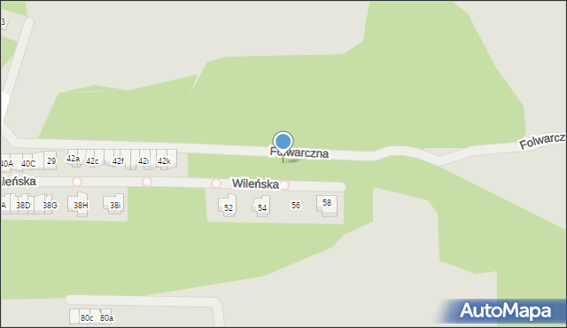 Kielce, Wileńska, 69, mapa Kielc