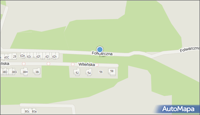 Kielce, Wileńska, 71, mapa Kielc