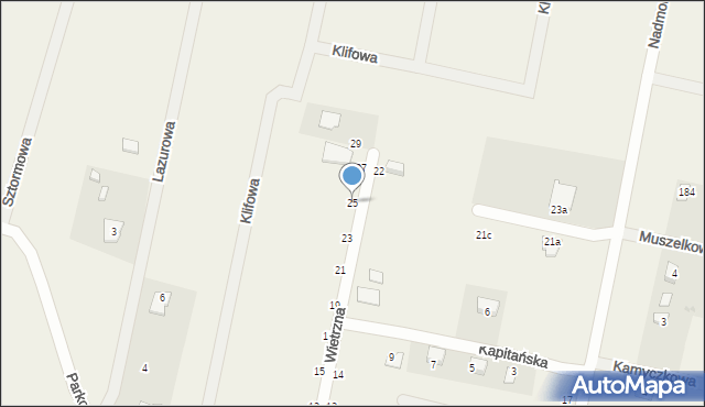 Kładno, Wietrzna, 25, mapa Kładno