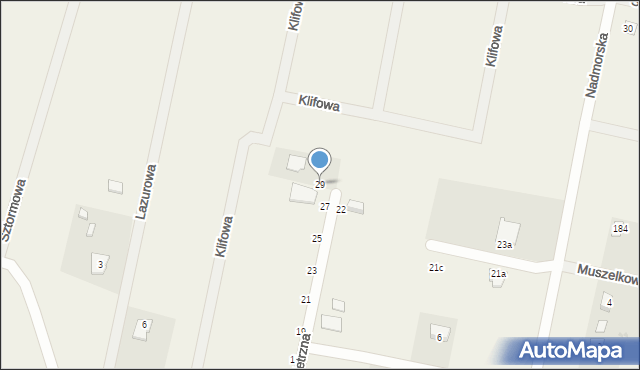 Kładno, Wietrzna, 29, mapa Kładno