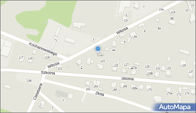 Kłobuck, Witosa Wincentego, 4, mapa Kłobuck