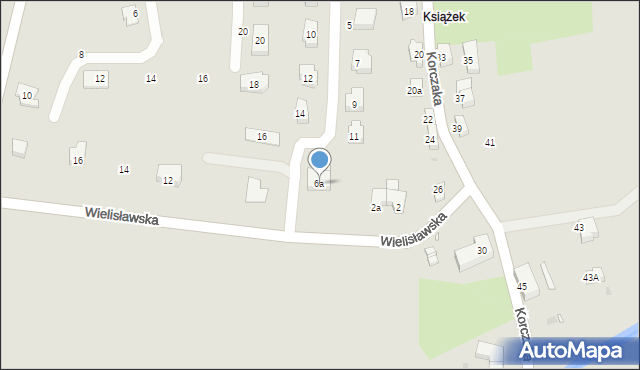 Kłodzko, Wielisławska, 6a, mapa Kłodzka