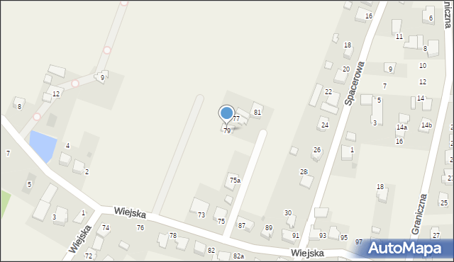 Kobielice, Wiejska, 79, mapa Kobielice