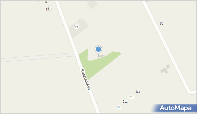 Kobylany, Widokowa, 51e, mapa Kobylany