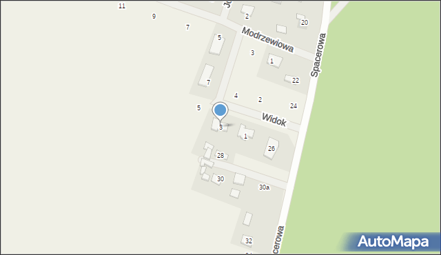 Kobylarnia, Widok, 3, mapa Kobylarnia