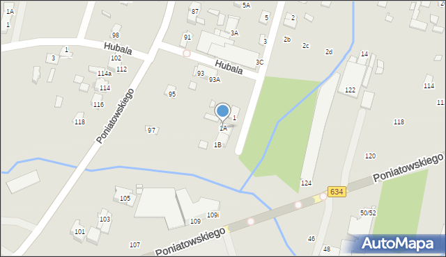 Kobyłka, Witosa Wincentego, 1A, mapa Kobyłka