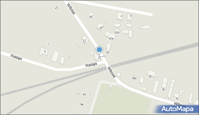 Kobylnica, Witosa Wincentego, 11, mapa Kobylnica