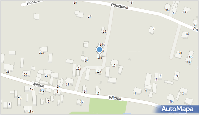 Kobylnica, Witosa Wincentego, 16b, mapa Kobylnica