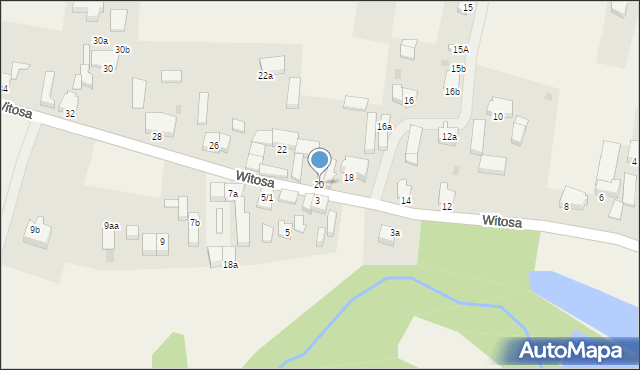 Kobylnica, Witosa Wincentego, 20, mapa Kobylnica