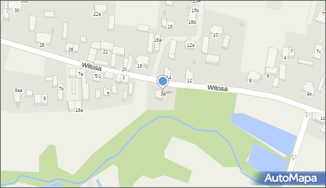 Kobylnica, Witosa Wincentego, 3a, mapa Kobylnica