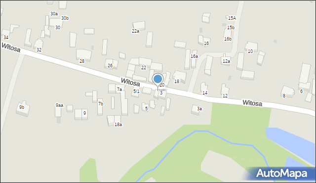 Kobylnica, Witosa Wincentego, 3b, mapa Kobylnica