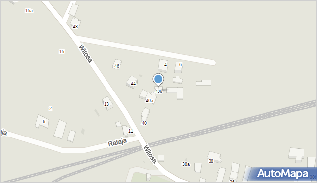 Kobylnica, Witosa Wincentego, 40b, mapa Kobylnica