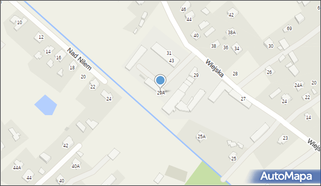 Kolbuszowa Dolna, Wiejska, 29A, mapa Kolbuszowa Dolna