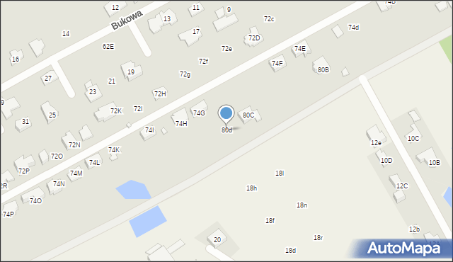 Konstancin-Jeziorna, Wierzbnowska, 80d, mapa Konstancin-Jeziorna