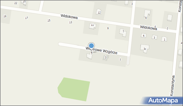Konstantyna, Wichrowe Wzgórze, 5, mapa Konstantyna