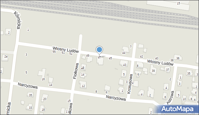 Kostrzyn, Wiosny Ludów, 47, mapa Kostrzyn