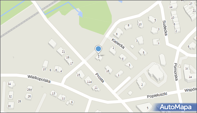 Koszalin, Wielkopolska, 2, mapa Koszalina