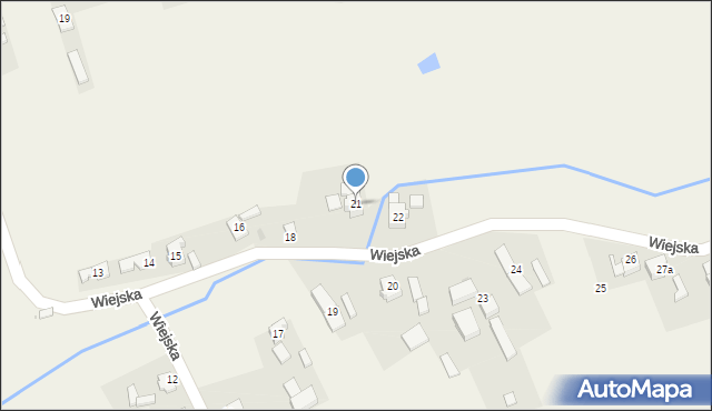 Kotulin, Wiejska, 21, mapa Kotulin