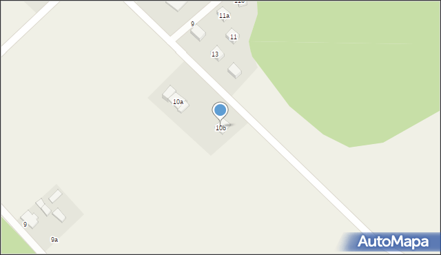 Kurzętnik, Wiejska, 10b, mapa Kurzętnik