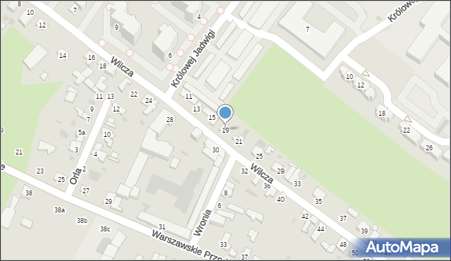Kutno, Wilcza, 19, mapa Kutno