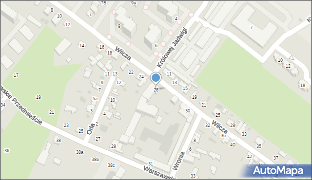 Kutno, Wilcza, 28, mapa Kutno