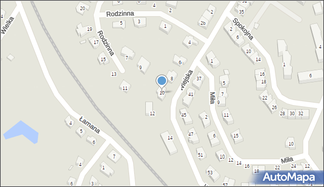 Kwidzyn, Wiejska, 10, mapa Kwidzyn