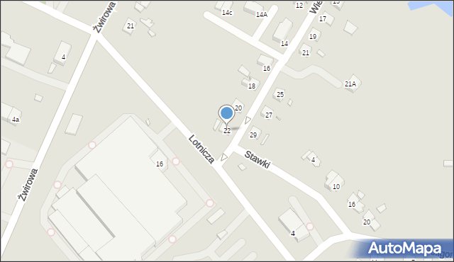 Kwidzyn, Wielka, 22, mapa Kwidzyn