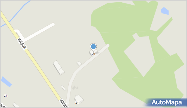 Lądek-Zdrój, Widok, 28, mapa Lądek-Zdrój