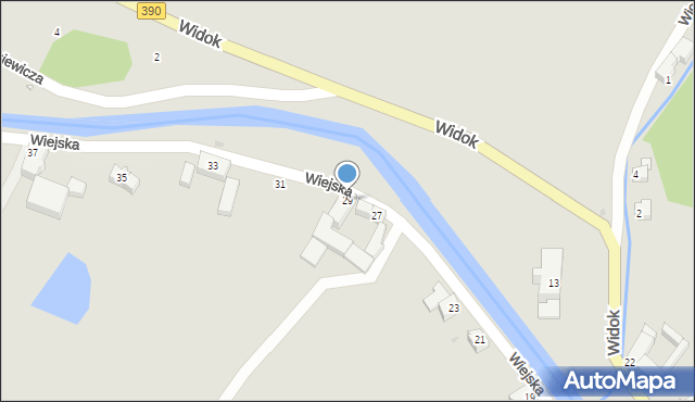 Lądek-Zdrój, Wiejska, 29, mapa Lądek-Zdrój