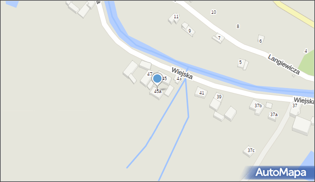 Lądek-Zdrój, Wiejska, 45a, mapa Lądek-Zdrój