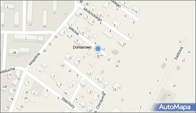 Łazieniec, Witosa Wincentego, 10, mapa Łazieniec