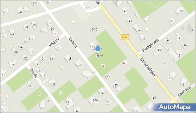 Legionowo, Wilcza Aleksandra, 29, mapa Legionowo