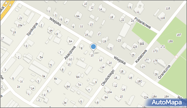 Legionowo, Wiejska, 10, mapa Legionowo